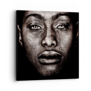 Vászonkép - Egy könnycsepp - 40x40 cm