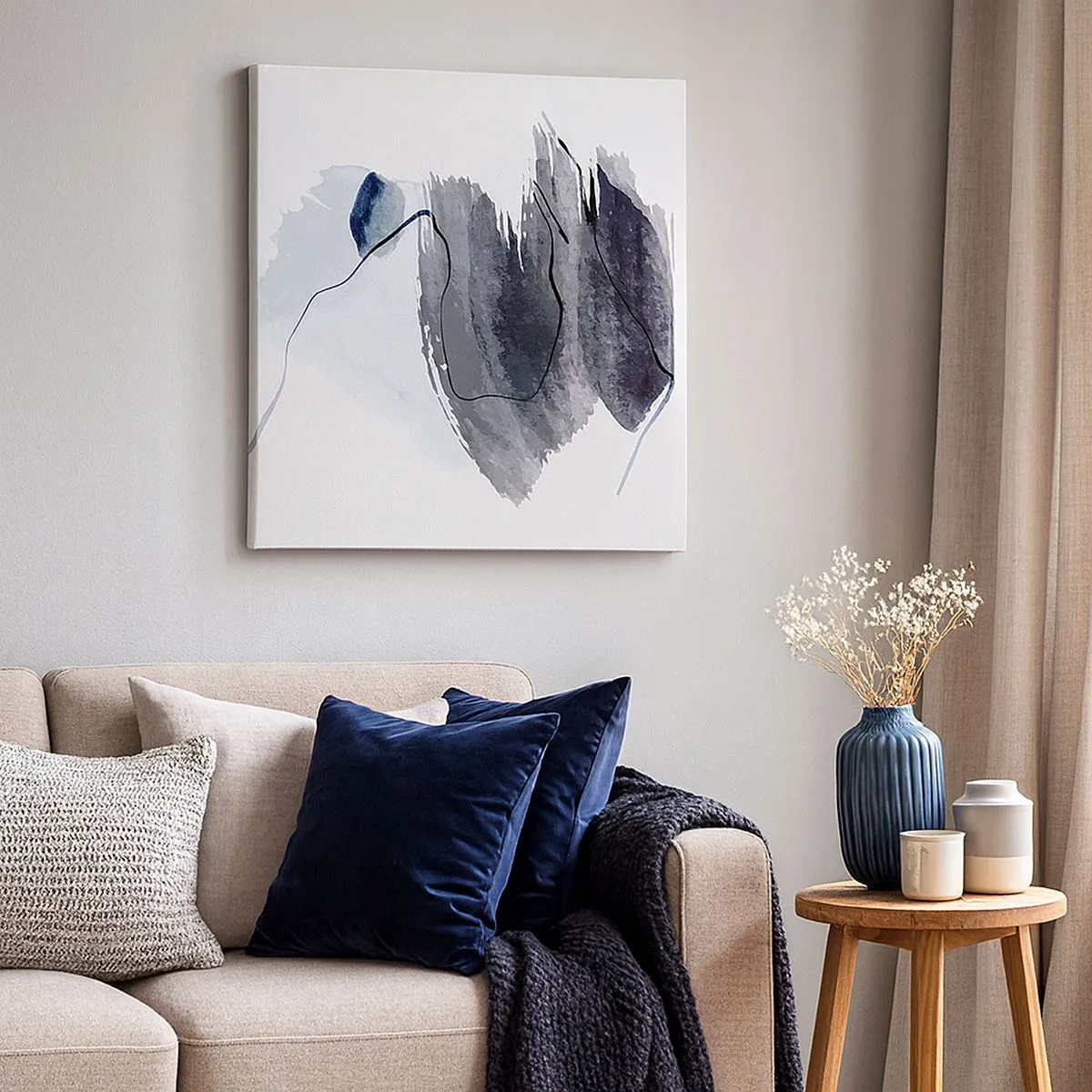 Vászonkép - Intenzitás és mozgás - 30x30 cm