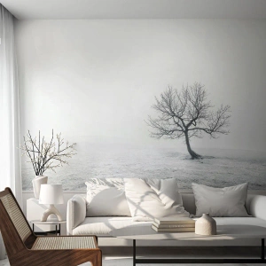 Fotótapéta Premium Sand - A semmi ellen - Tájkép, Fa, Természet - 100x70 cm