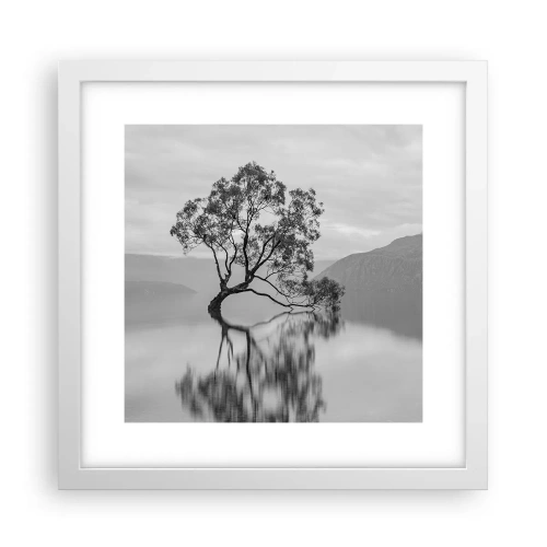 Poszter fekete keretben - Van egy ilyen ország - 30x30 cm