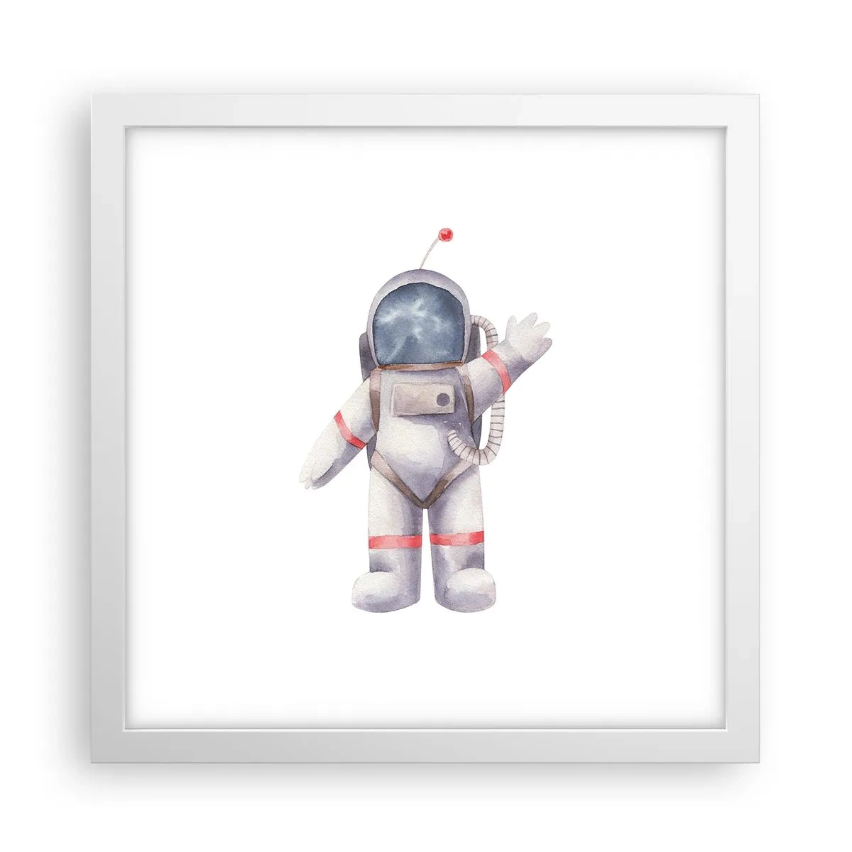 Poszter fekete keretben - Akkor szia! - 30x30 cm