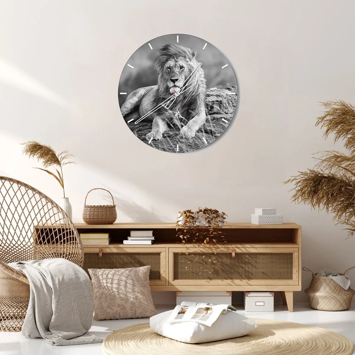 Falióra, Óra - Királyi szieszta - 40x40 cm