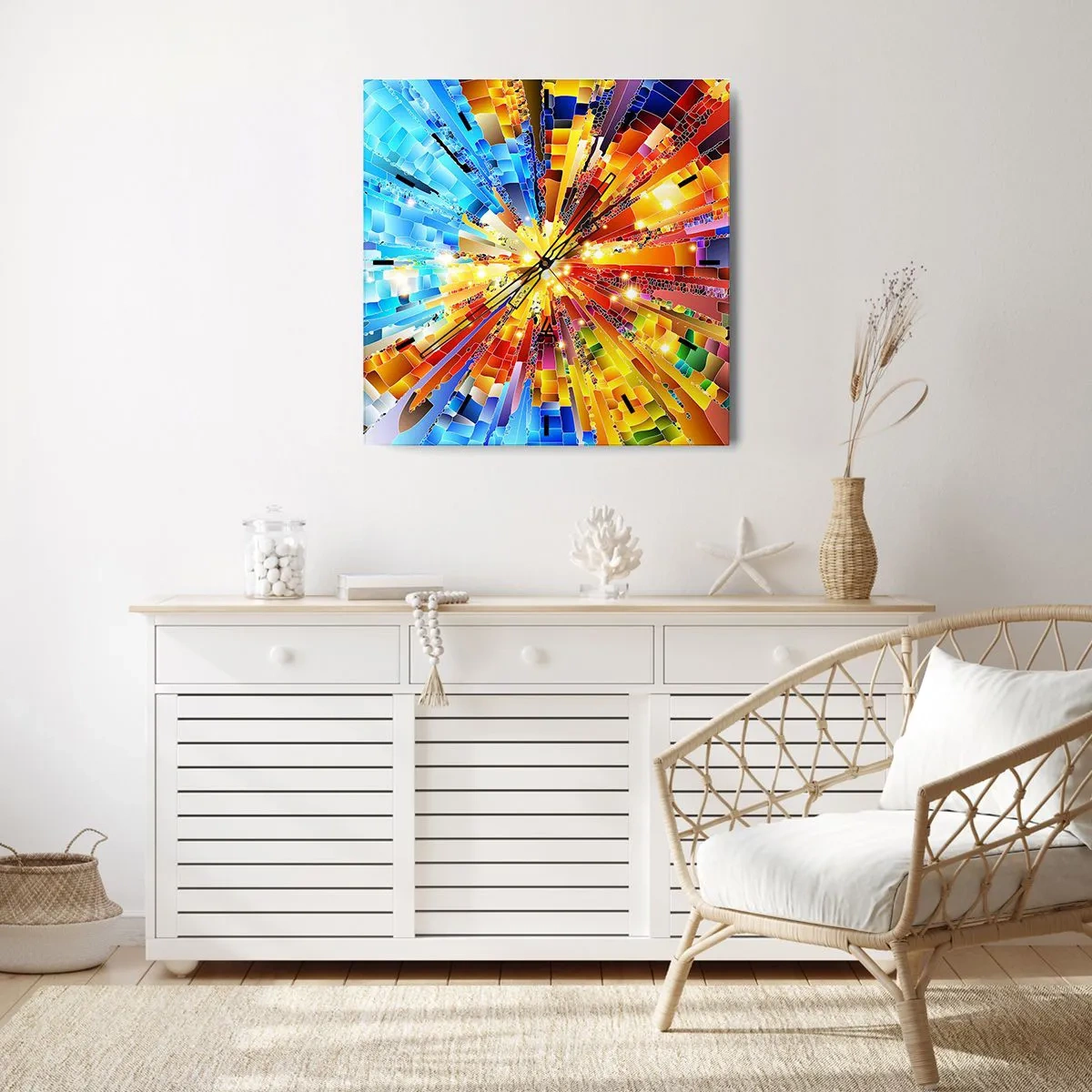 Falióra, Óra - In medias res - 40x40 cm