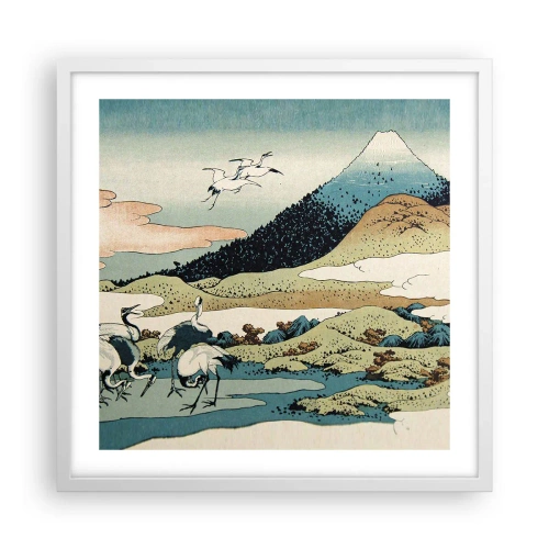 Poszter fekete keretben - Japán lélekben - 50x50 cm