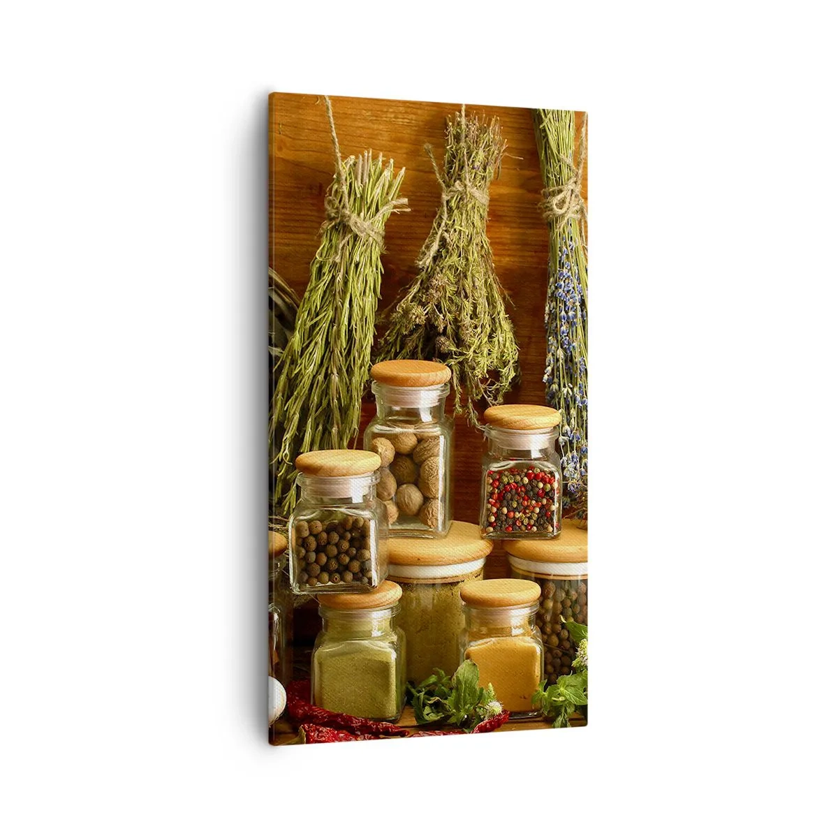 Vászonkép - Konyhai varázslatok - 55x100 cm