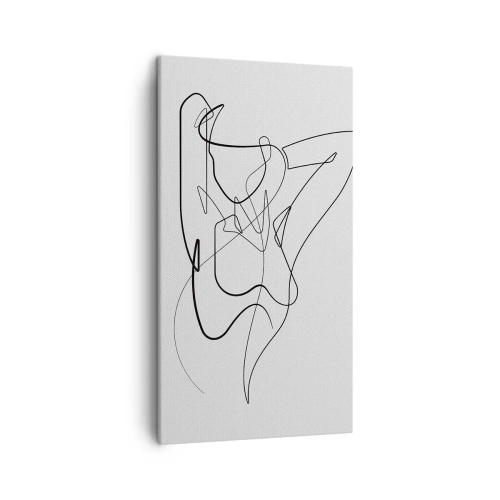 Vászonkép - Milyen vagy igazán…. - 45x80 cm