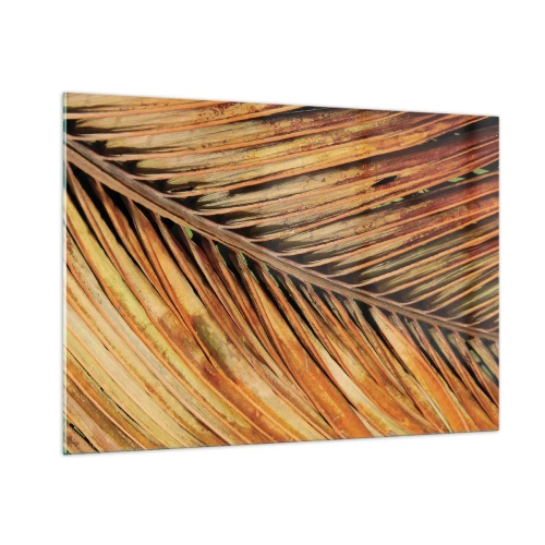 Üveg kép - Kókusz aranya - 100x70 cm