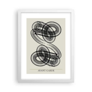 Poszter fekete keretben - Spontán jött ki - 30x40 cm