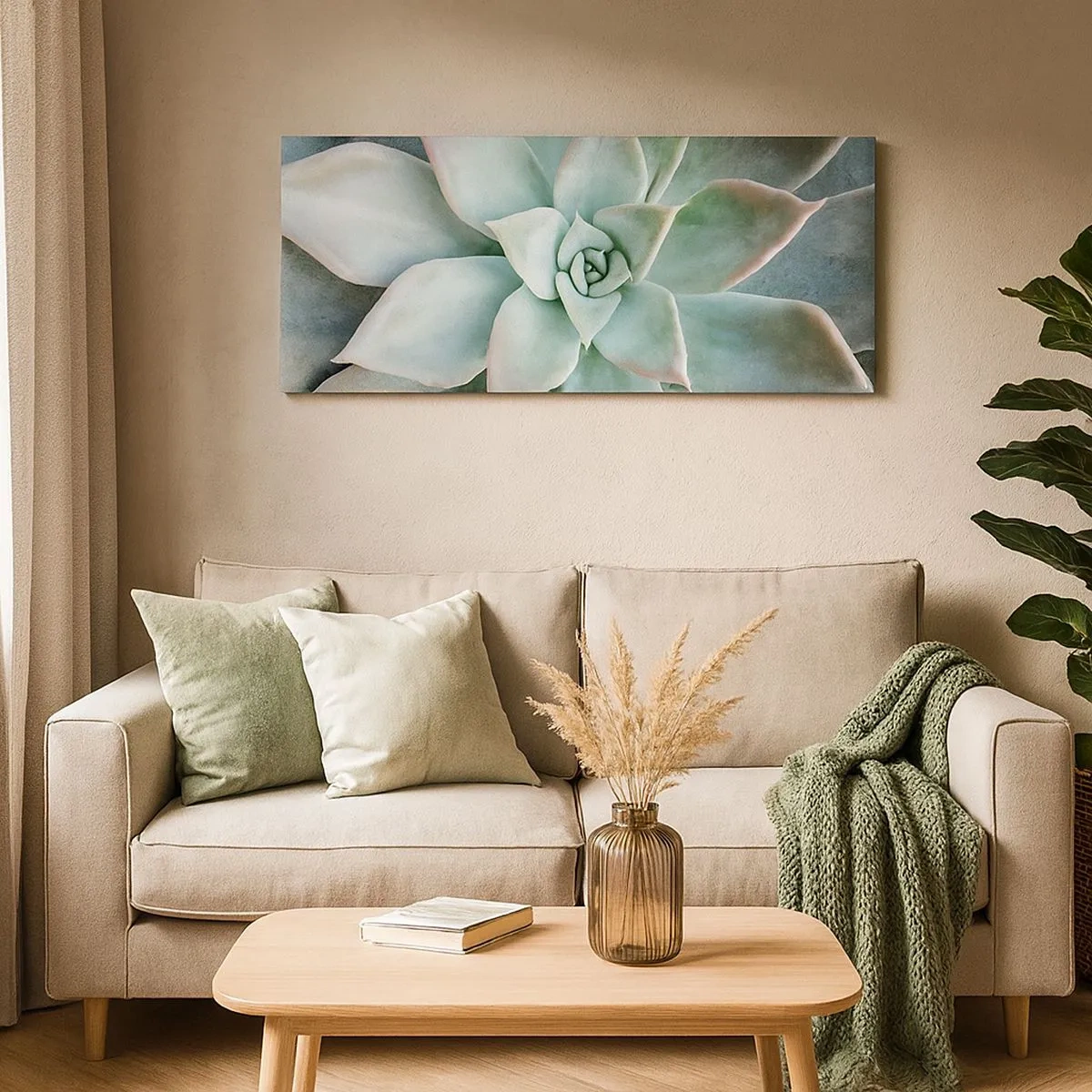 Vászonkép - A sivatag szíve - 100x40 cm