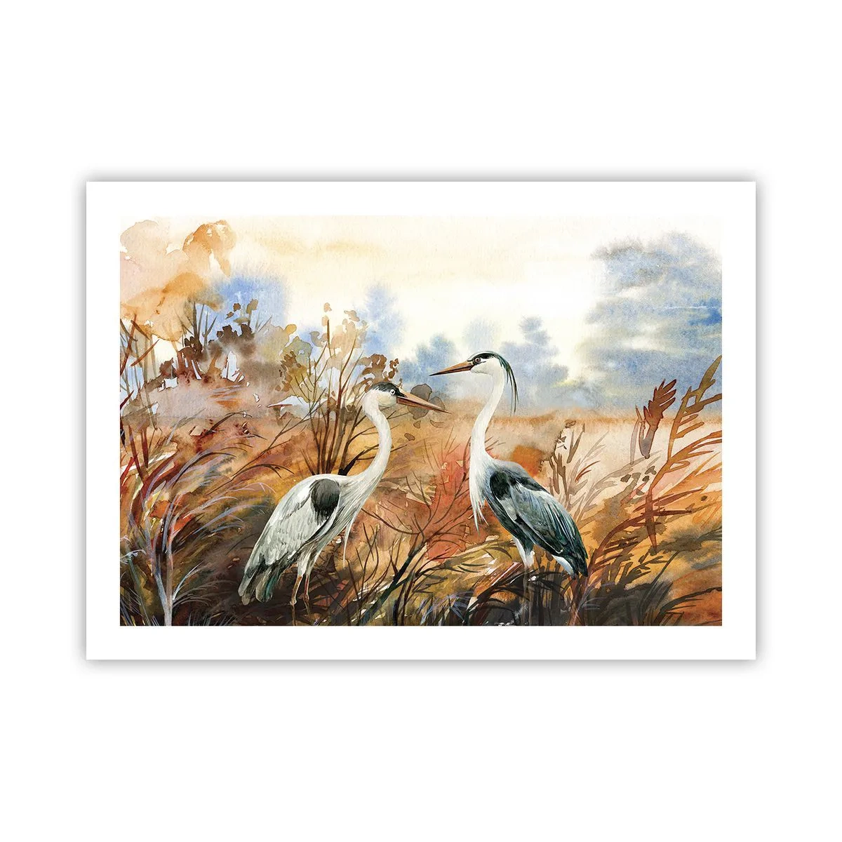 Poszter - Hová ősszel? - 70x50 cm