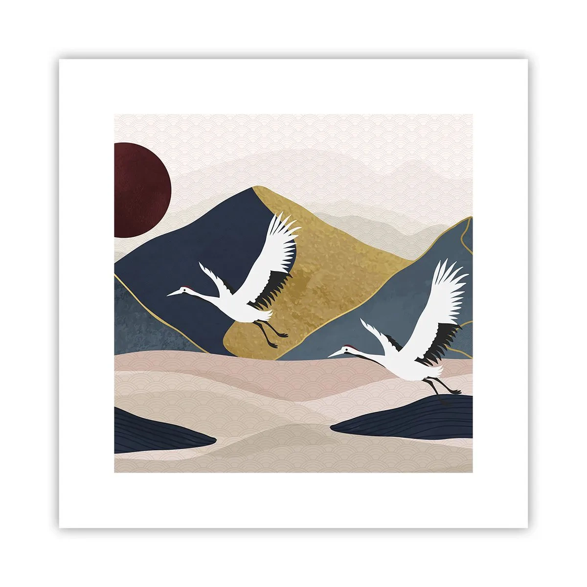 Poszter - És ismét ELREPÜLT a nap - 30x30 cm