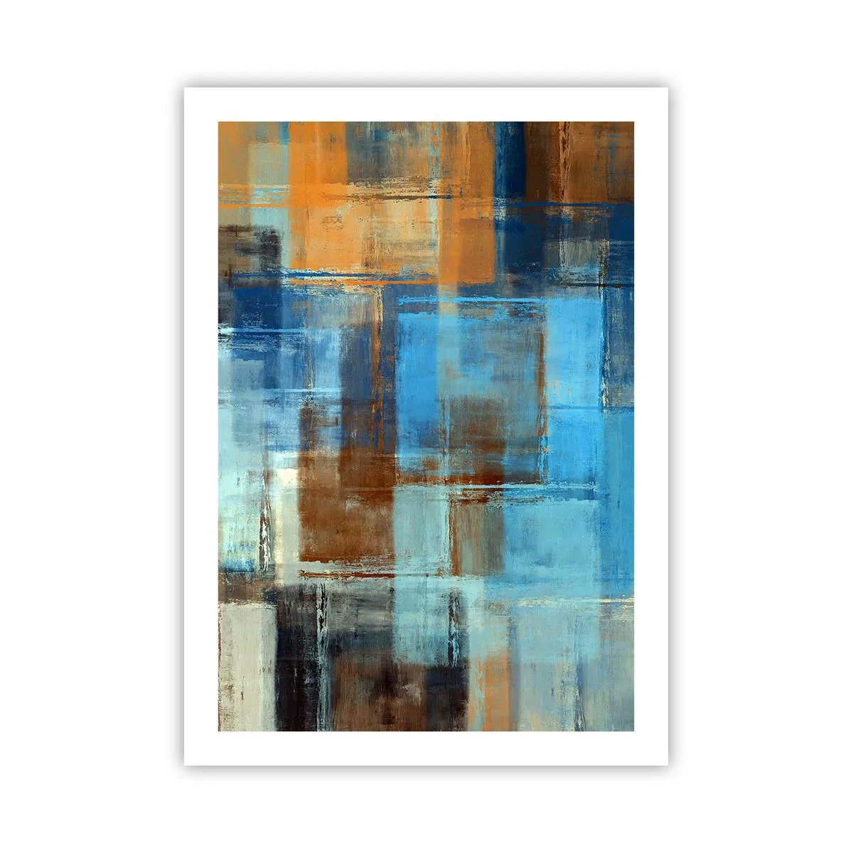 Poszter - A kék fátyolon keresztül - 50x70 cm