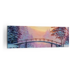 Vászonkép - Négy évszak - tél - 160x50 cm