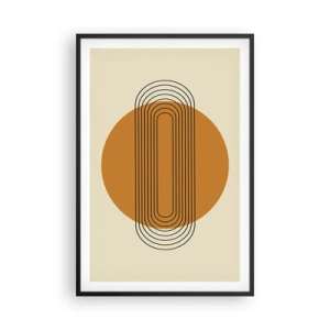 Poszter fehér keretben - Tökéletes terv - 61x91 cm