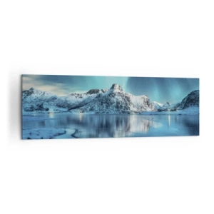 Vászonkép - Fénynek az éjszakában - 160x50 cm