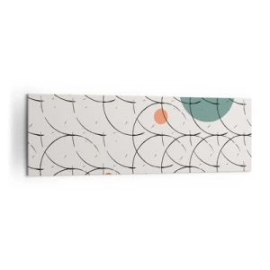 Vászonkép - A pop-art szellemében - 160x50 cm