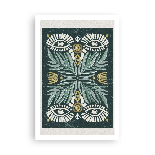 Poszter - Mint egy népi kivágás - 61x91 cm