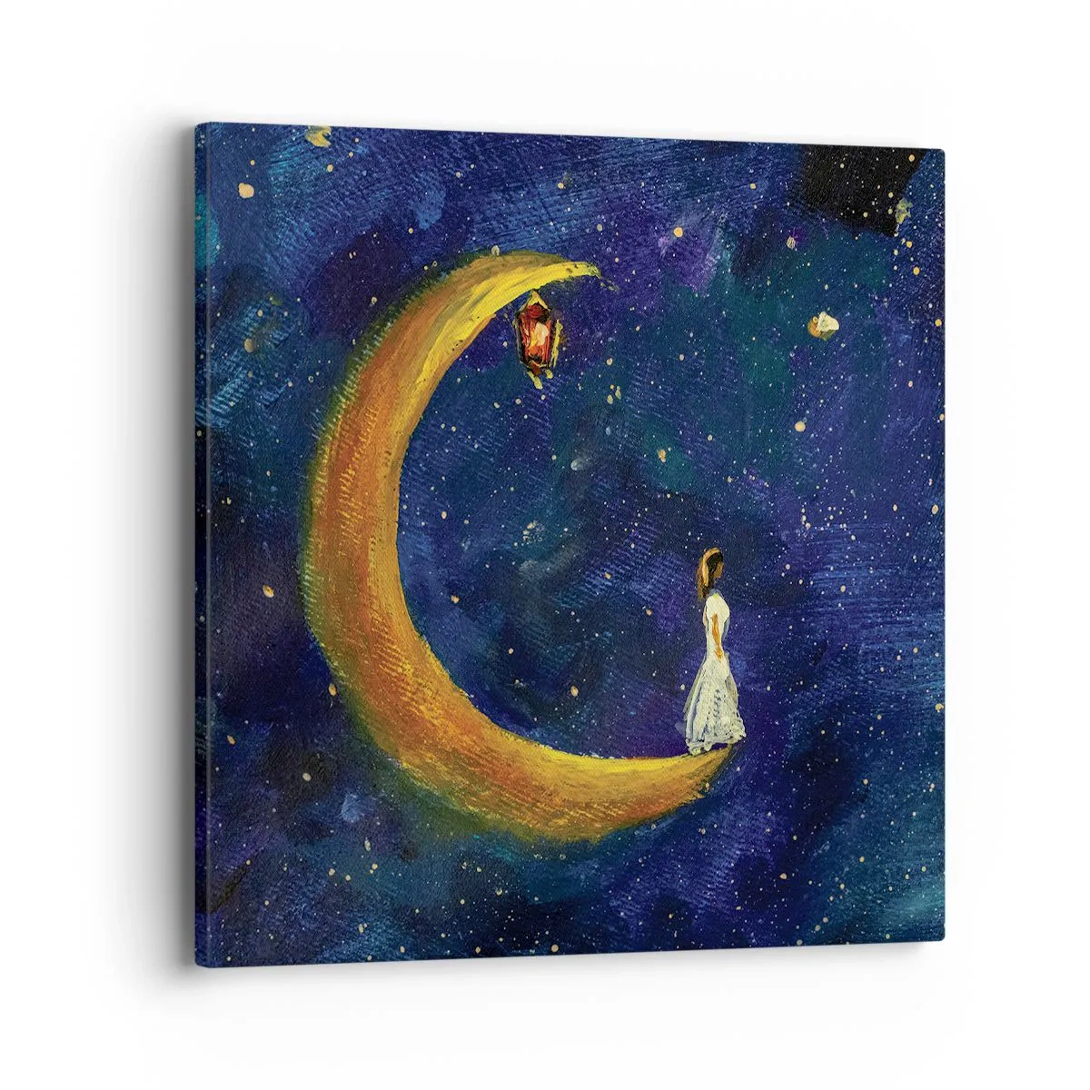Vászonkép - A világ hívása - 40x40 cm