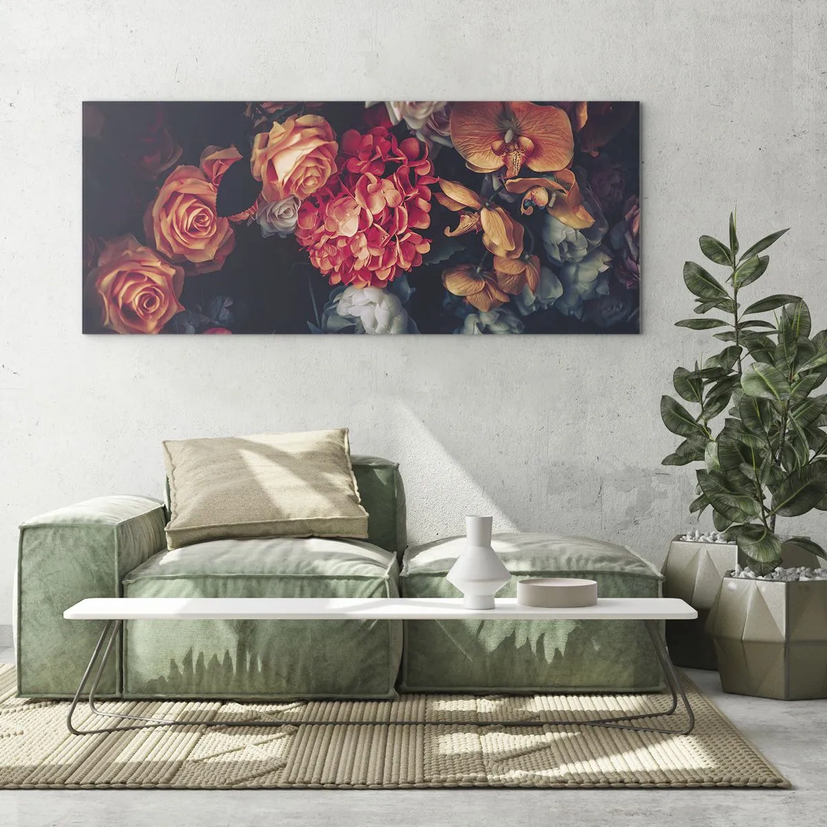 Üveg kép - Mint a holland mestereknél - 120x50 cm