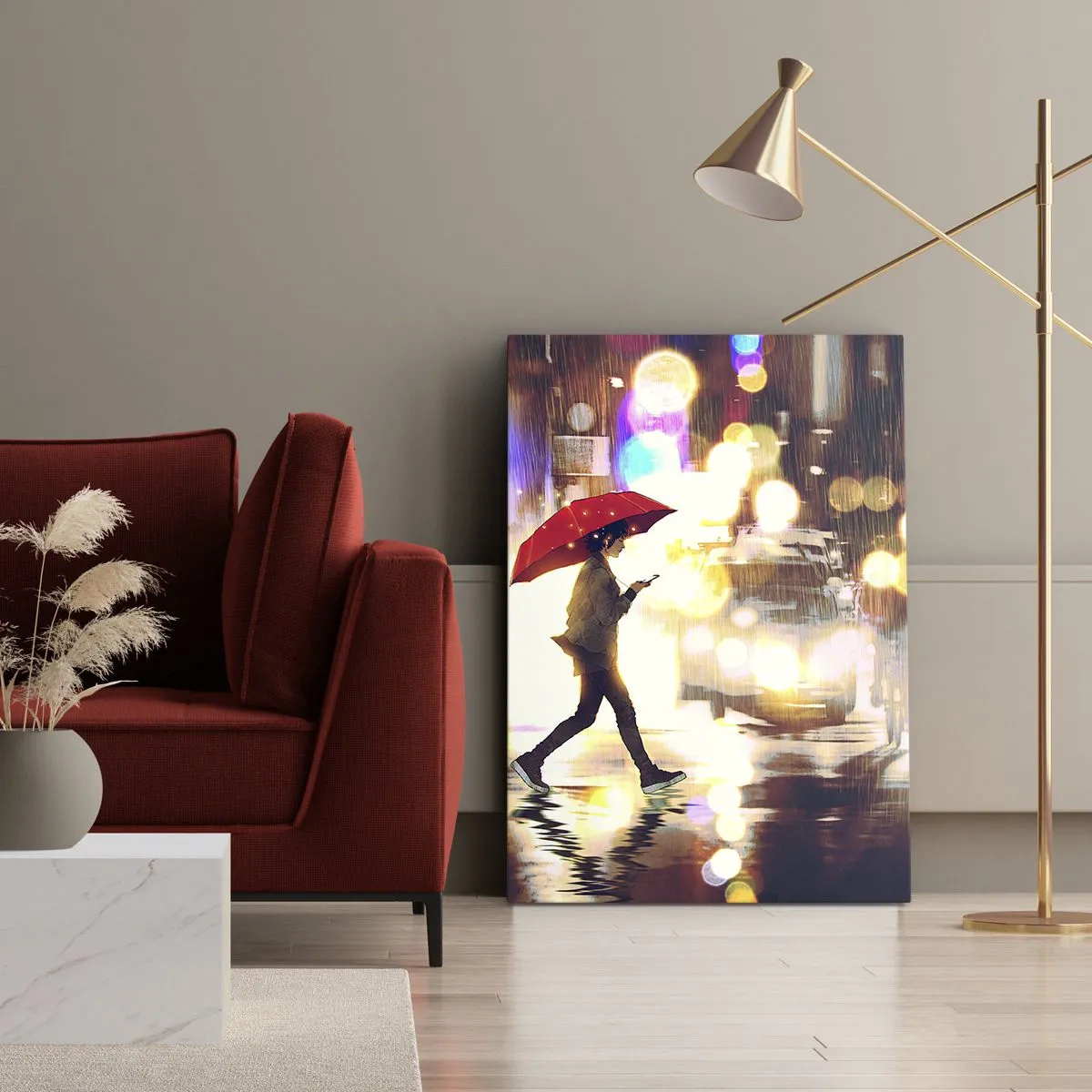 Vászonkép - Mégis napos - 45x80 cm