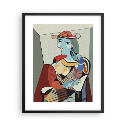 Poszter fehér keretben - Picasso szemével - 40x50 cm