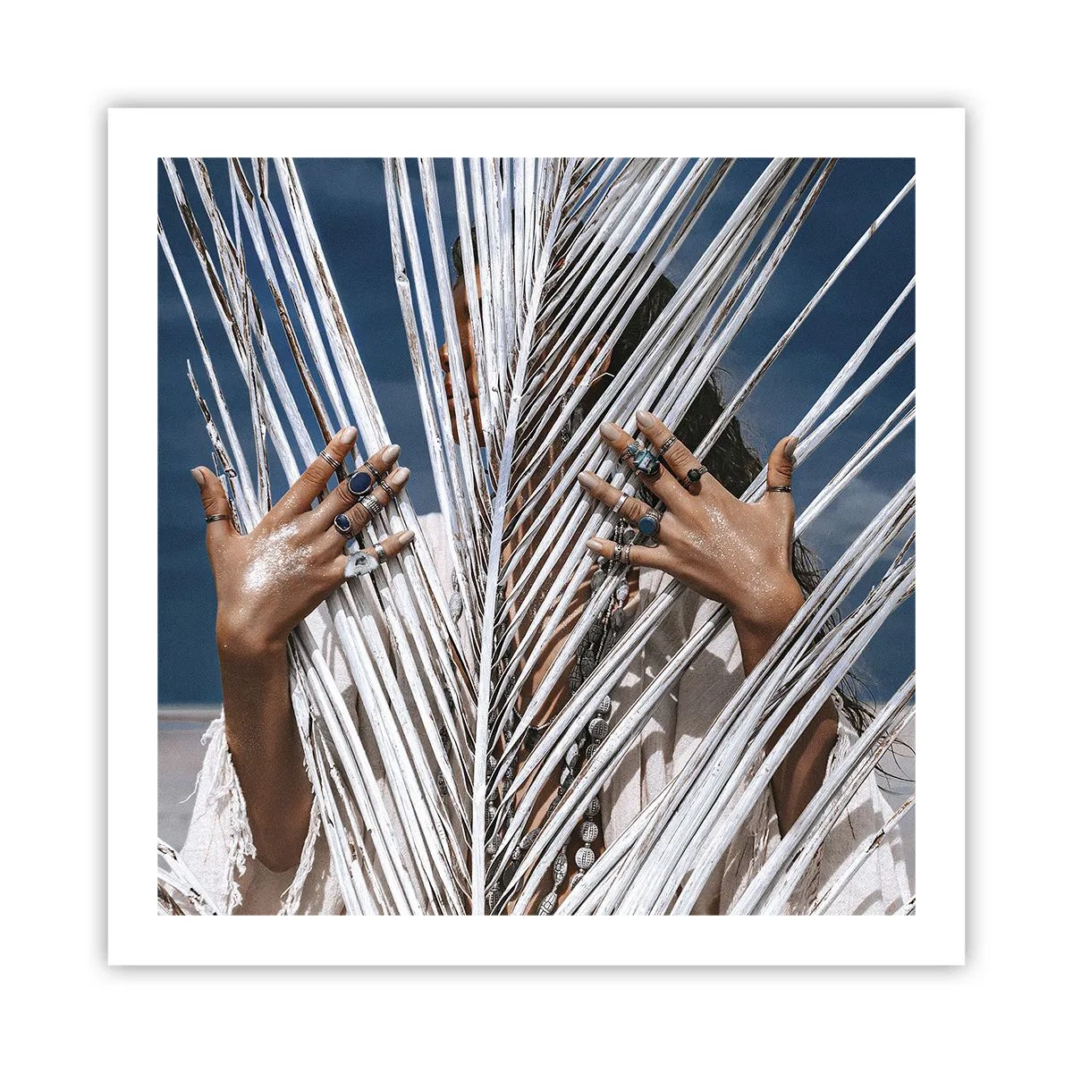 Poszter - Sámán asszonya? - 60x60 cm