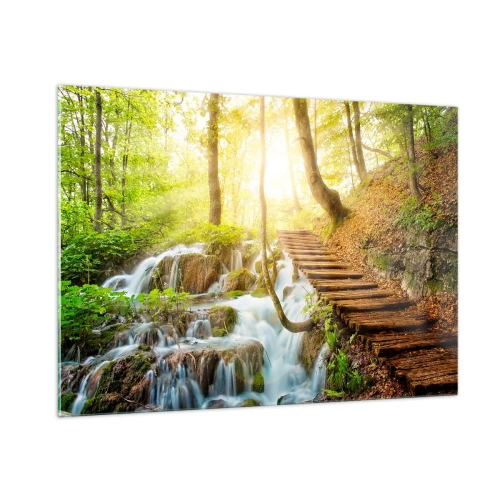 Üveg kép - Vágyott hűs - 100x70 cm