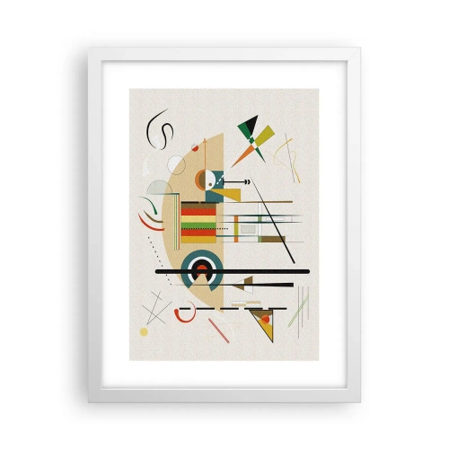 Poszter fekete keretben - És nevet a világ - 30x40 cm