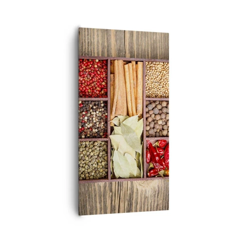 Vászonkép - Formarend, aromacsokor - 65x120 cm