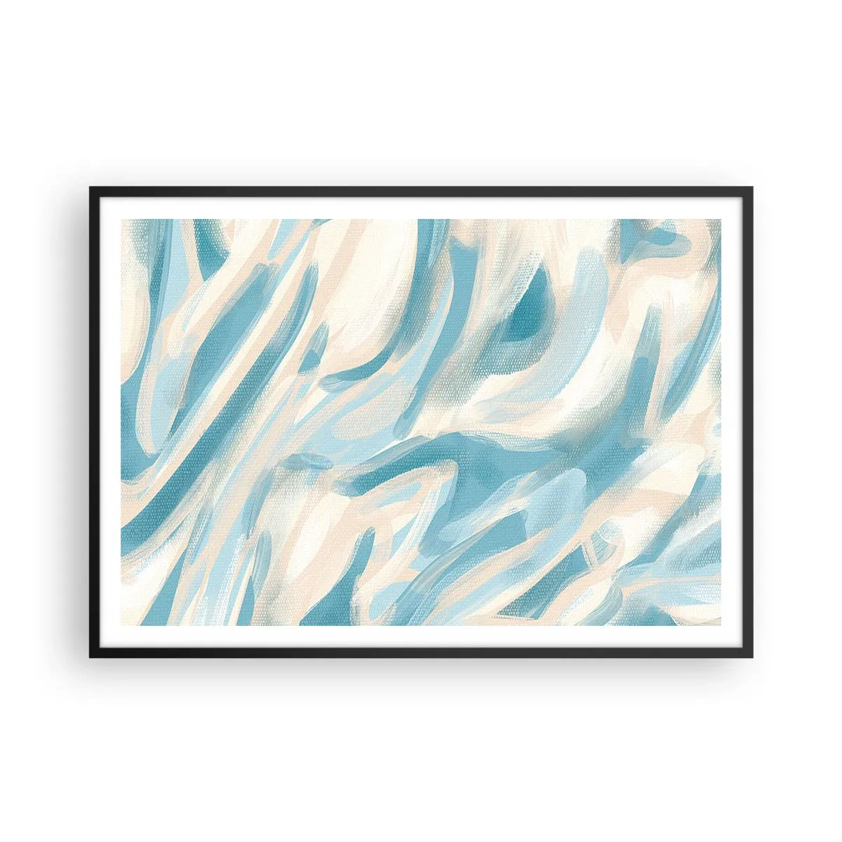 Poszter fehér keretben - Tavaszi szellők - 100x70 cm