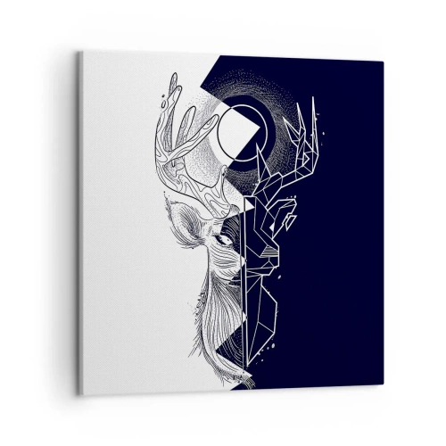 Vászonkép - Az ellentétek harca és egysége - 50x50 cm