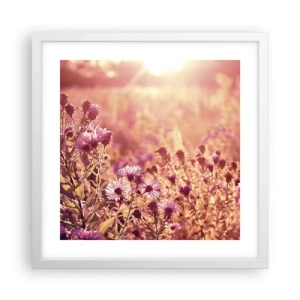 Poszter fekete keretben - A nyár elmúlás előtt - 40x40 cm