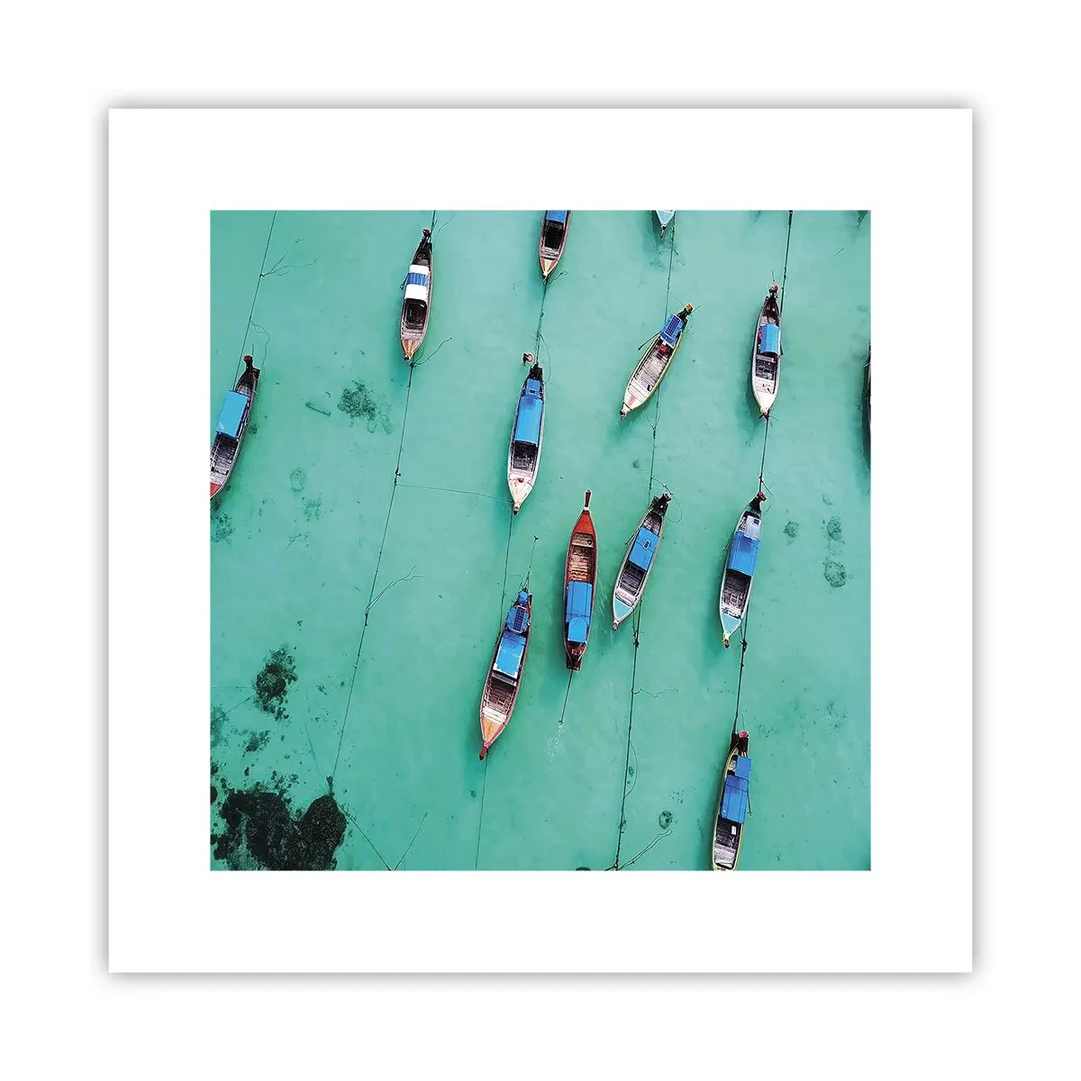 Poszter - Örömteli várakozásban - 30x30 cm