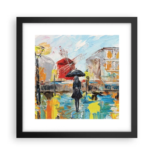 Poszter fehér keretben - Párizsi legendák - 30x30 cm