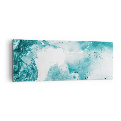 Vászonkép - Kék holtágai - 140x50 cm