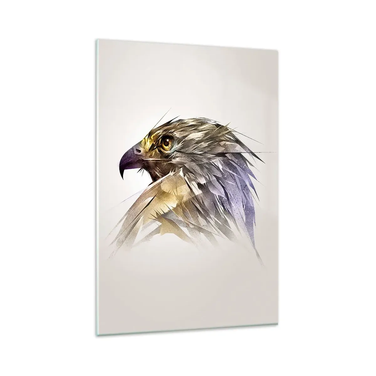 Üveg kép - Egy harcos portréja - 80x120 cm