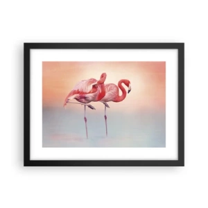 Poszter fehér keretben - A lenyugvó nap színe - 40x30 cm