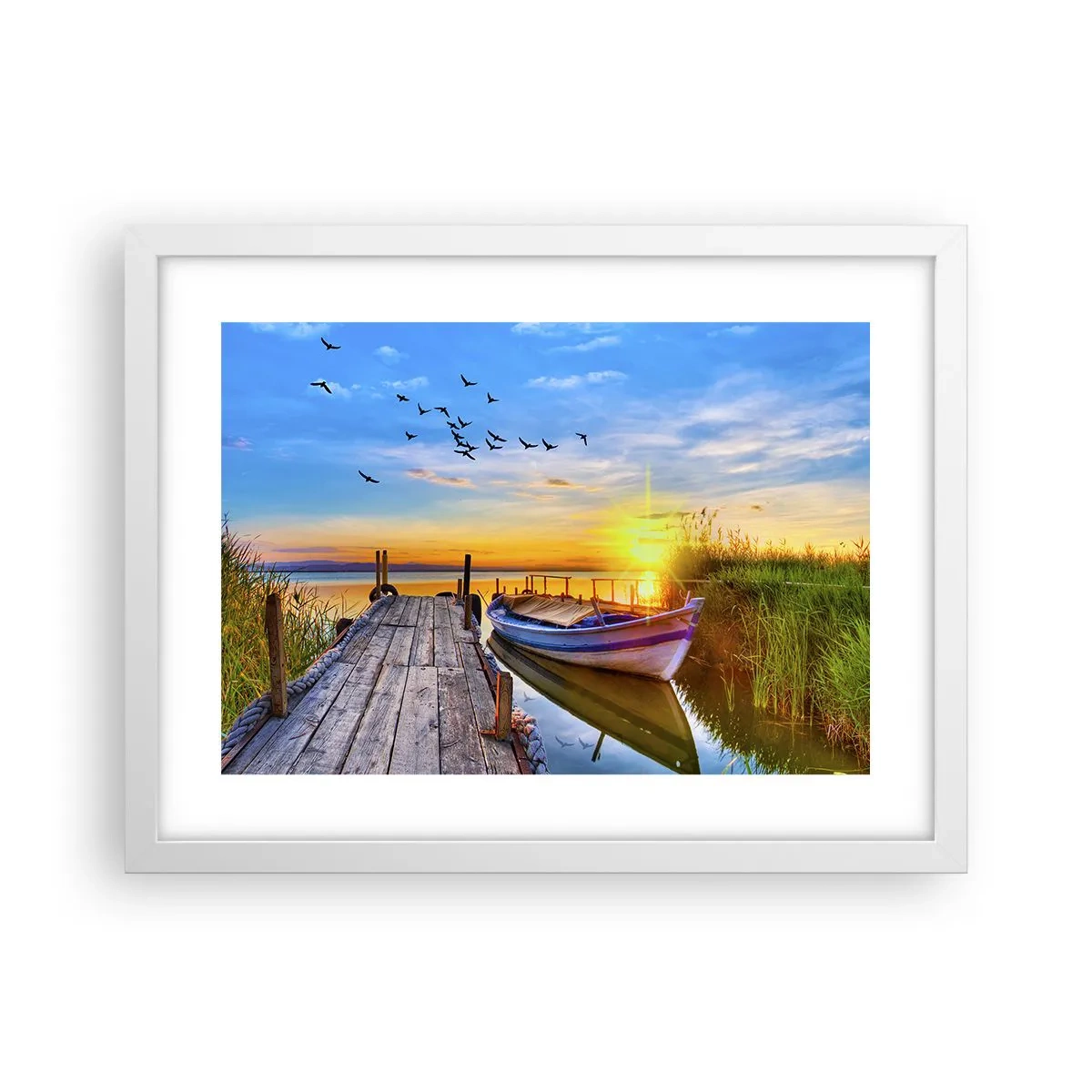 Poszter fekete keretben - Viszlát holnapig - 40x30 cm