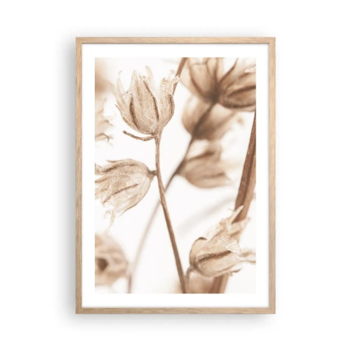 Poszter világos tölgy keretben - Nyár végén hívnak - 50x70 cm