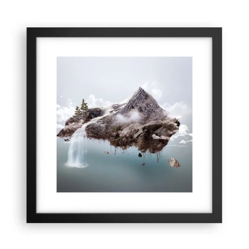 Poszter fehér keretben - Egy szürrealista szemével - 30x30 cm