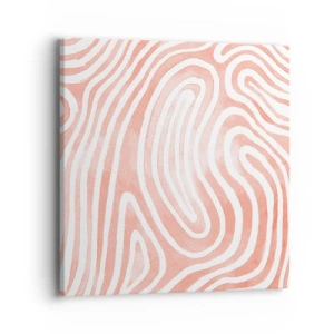 Vászonkép - Egy korall labirintusban - 40x40 cm
