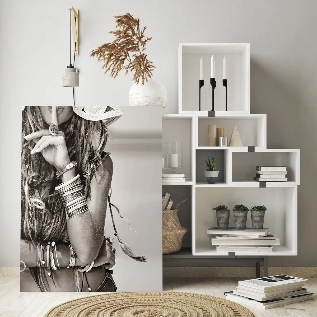 Üveg kép - Mint egy leány - 70x100 cm