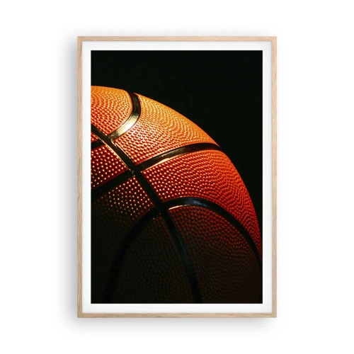 Poszter világos tölgy keretben - Gyönyörű, mint egy bolygó - 70x100 cm