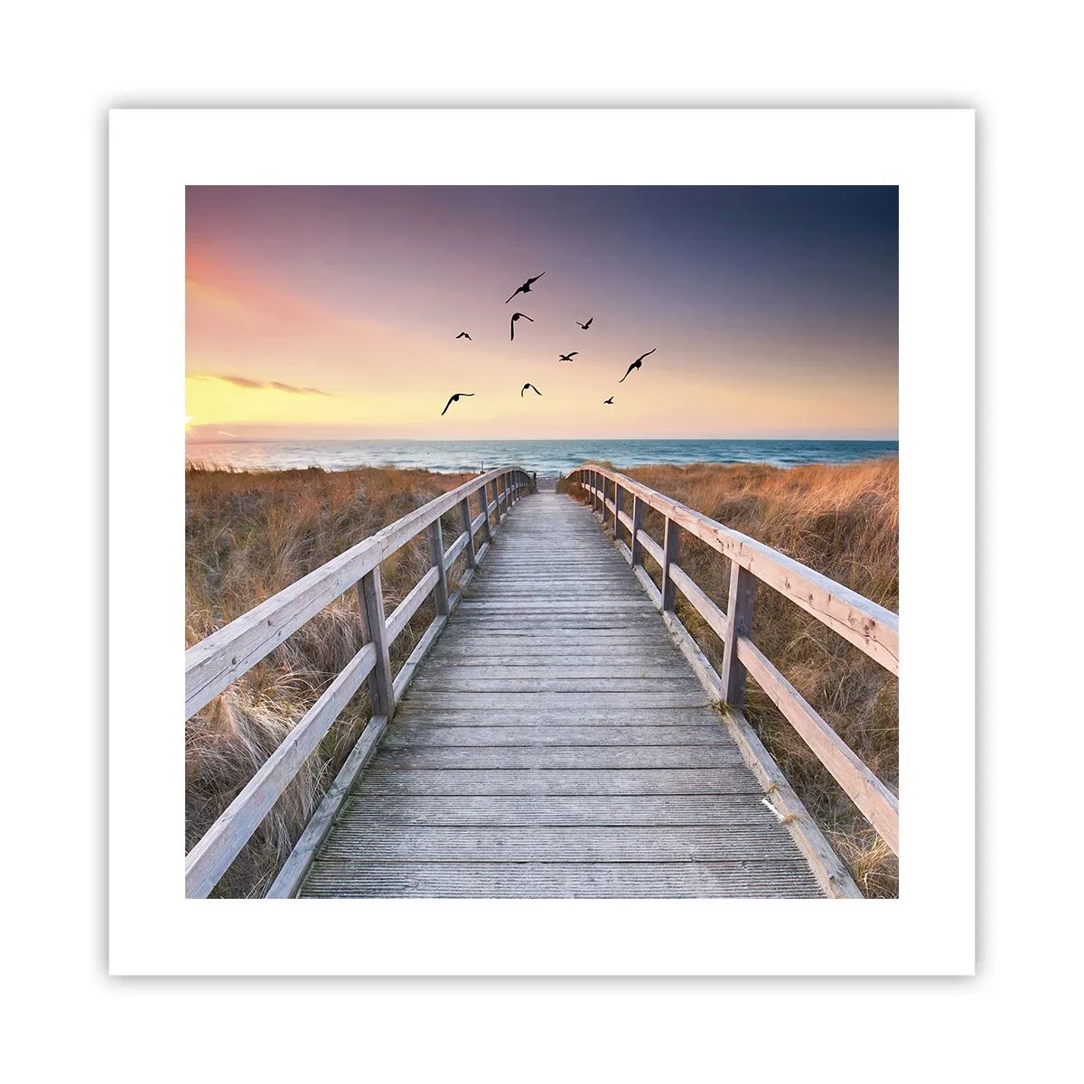 Poszter - Repülési tér - 40x40 cm