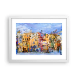 Poszter fekete keretben - Együtt vagyunk - 40x30 cm