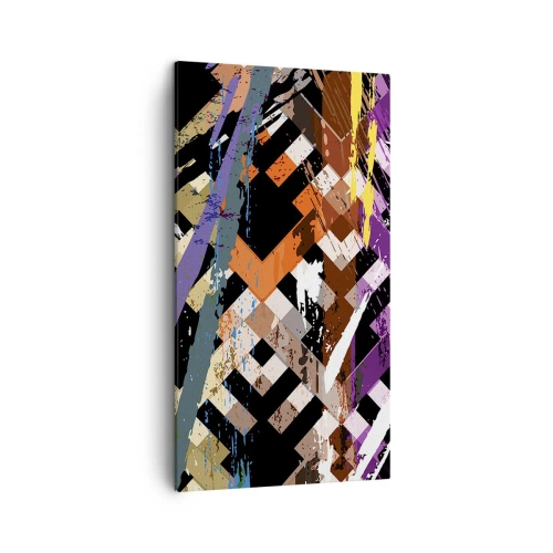 Vászonkép - A négyzeten - 45x80 cm