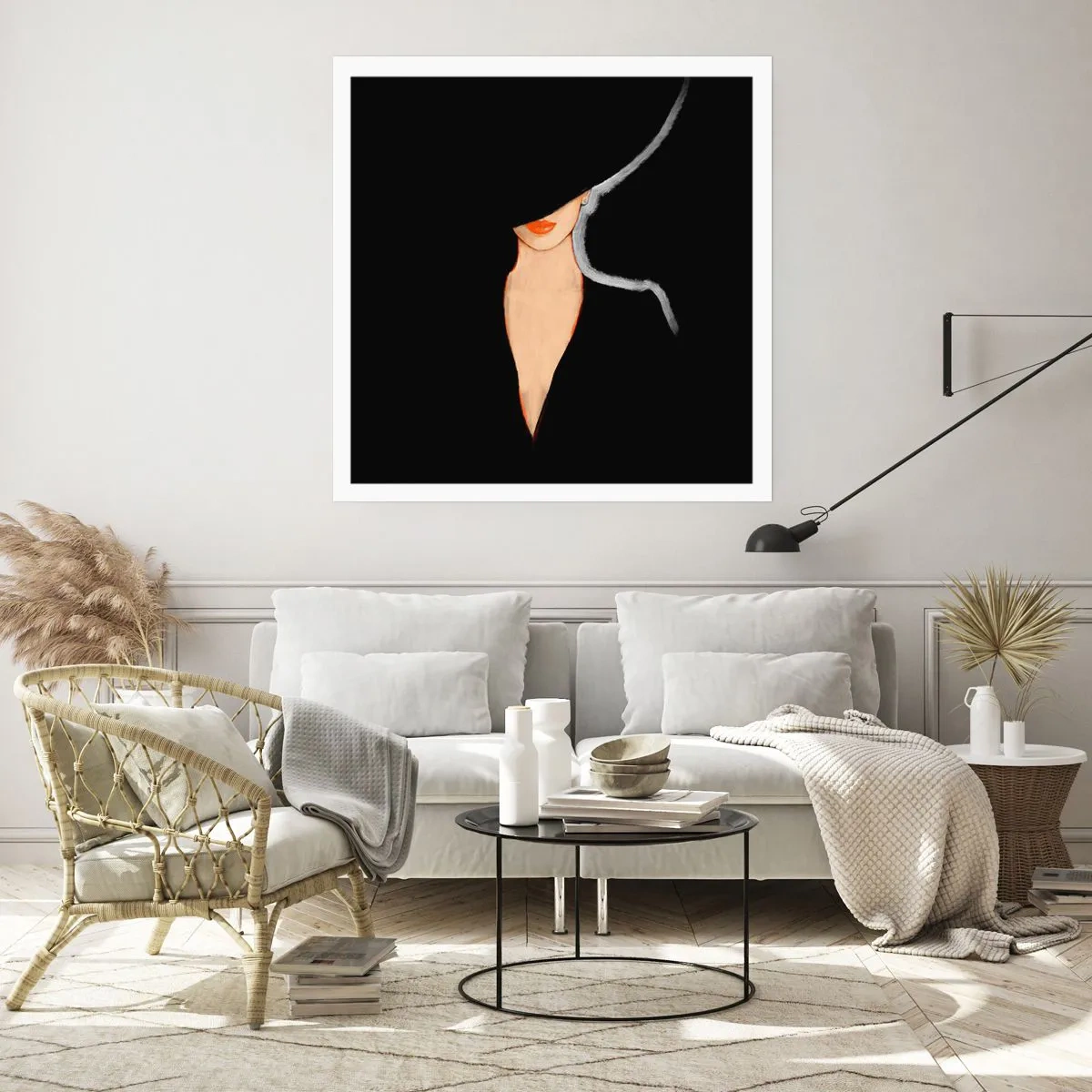 Poszter - Elegancia és stílus - 40x40 cm