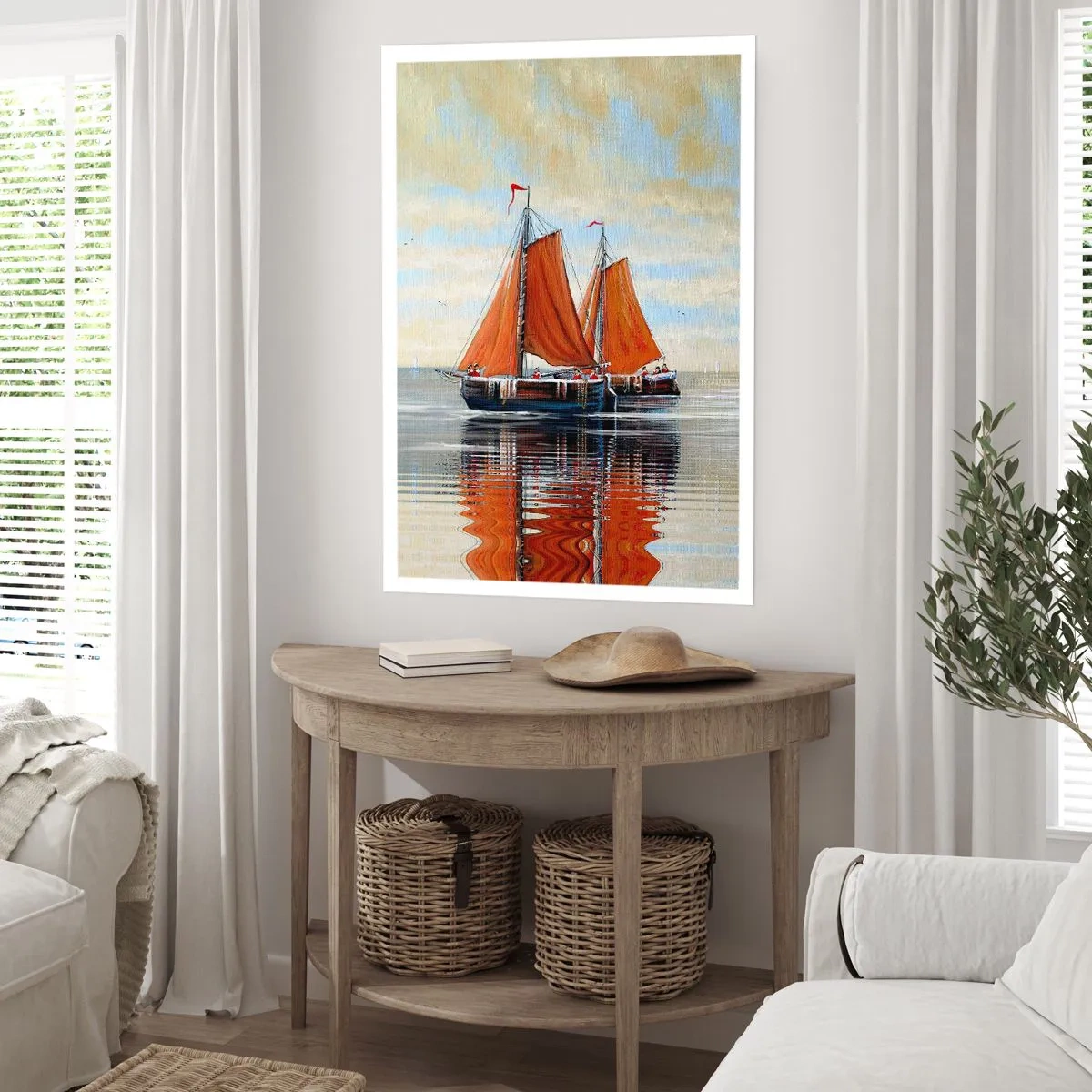 Poszter - Hé, vitorla, tengerész… - 40x50 cm