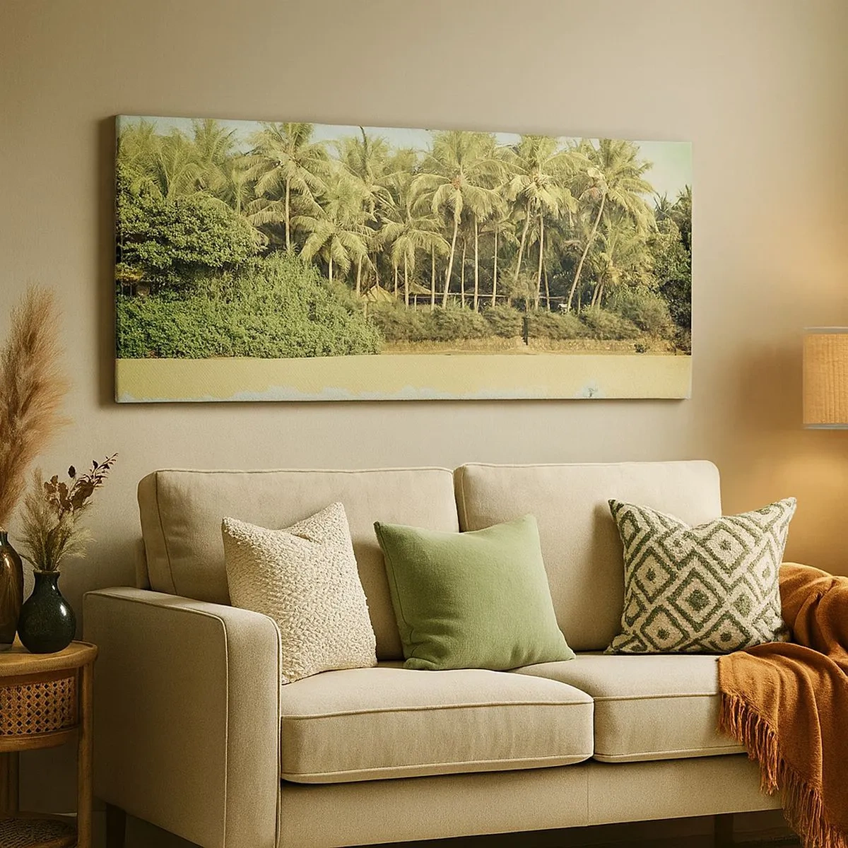 Vászonkép - Talán itt? - 100x40 cm