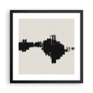 Poszter fehér keretben - A képzelet rezgései - 40x40 cm